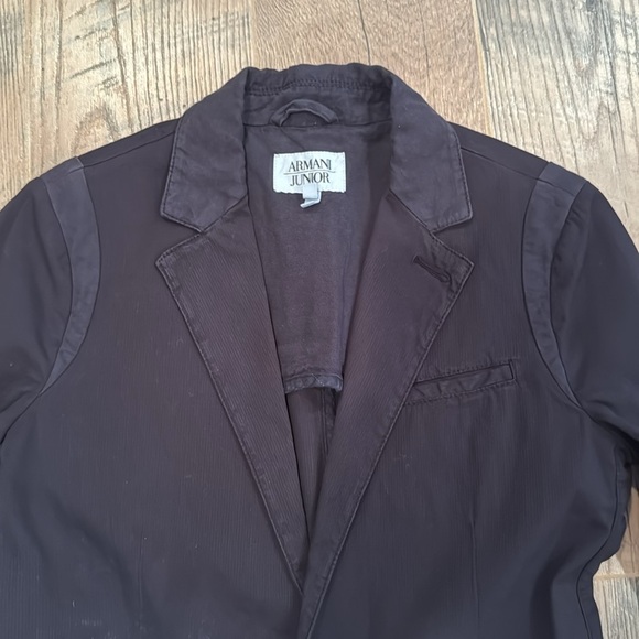 Giorgio Armani Junior Boy’s Black Jacket Size 12A - Picture 3 of 8